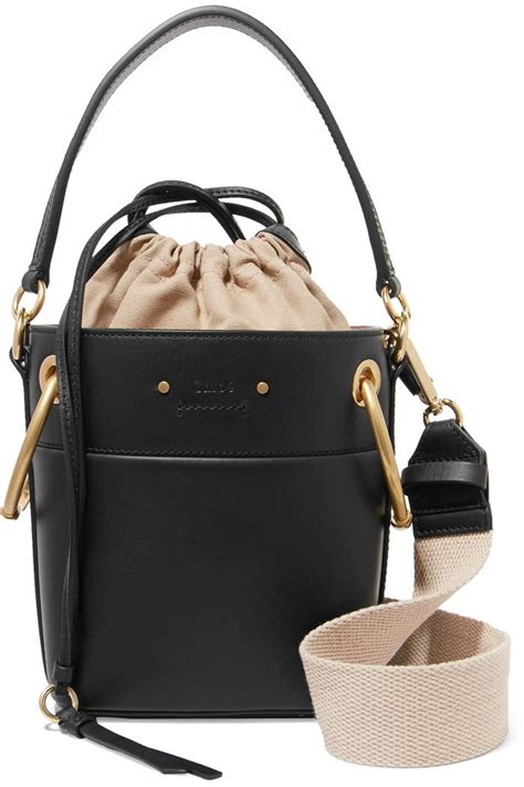 chloe roy mini bucket bag